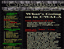 Tablet Screenshot of cwala.cwal.net